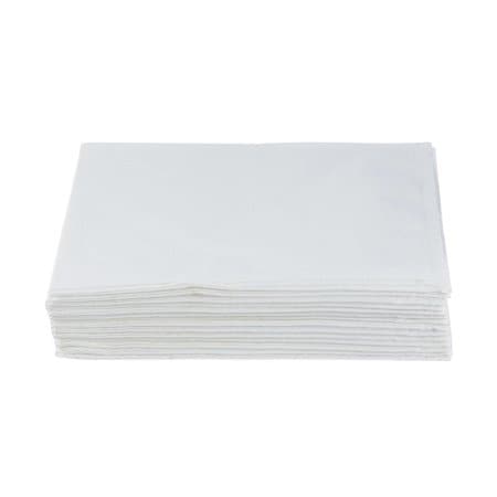 McKesson White Tissue/Poly Pillowcase