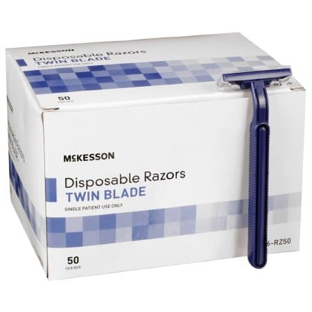 McKesson Twin-Blade Disposable Razor