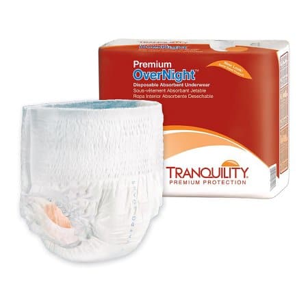 Tranquility® Premium OverNight™ Maximum Protection Absorbent Underwear