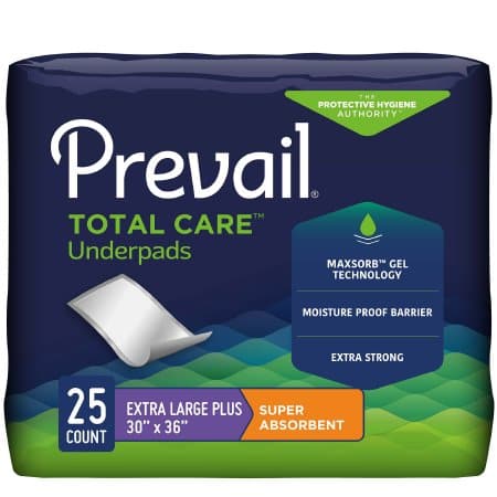 Prevail® Total Care™ Super Absorbent Polymer Underpad