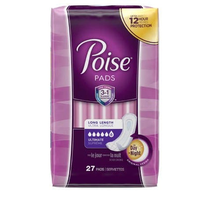 Poise Bladder Control Female Disposable Pads
